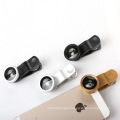 3-in-1 Clip-on Cell Phone Camera Lens Compatible with All Smart Phones Tablet PC